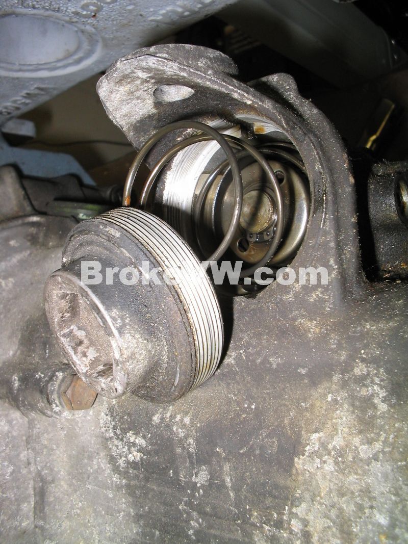 View topic gearbox oil coming out of the speedo cable? The Mk1 Golf